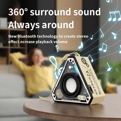 Transparent Outdoor Portable Speaker