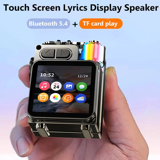 Touch Screen Portable Bluetooth Speaker