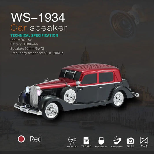 Retro Car Bluetooth Speaker
