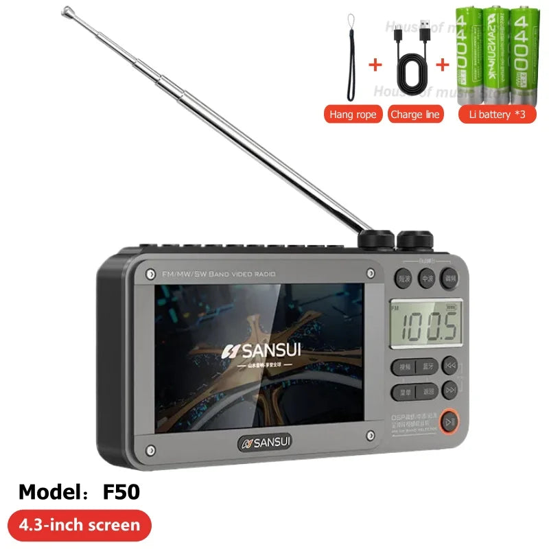 Bluetooth Speaker with Display Screen