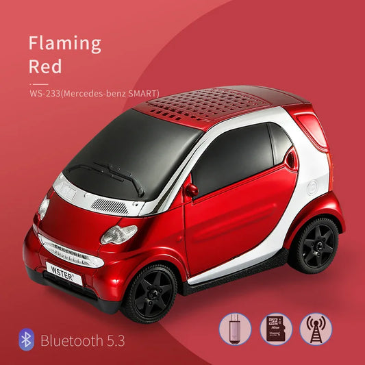 Compact Taxi Shaped Portable Wireless Speaker