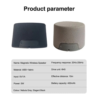 Compact Phone Stand Portable Magnetic Speaker