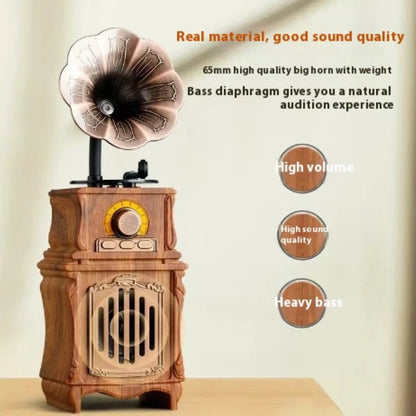 Retro Gramophone Bluetooth Speaker