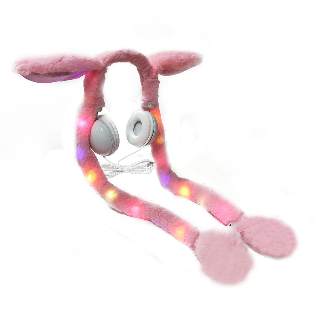 Fun Rabbit Wire Headphone