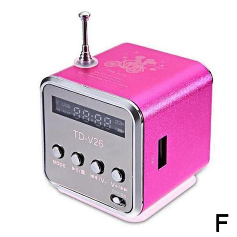 Portable Mini Digital Fm Radio Speaker
