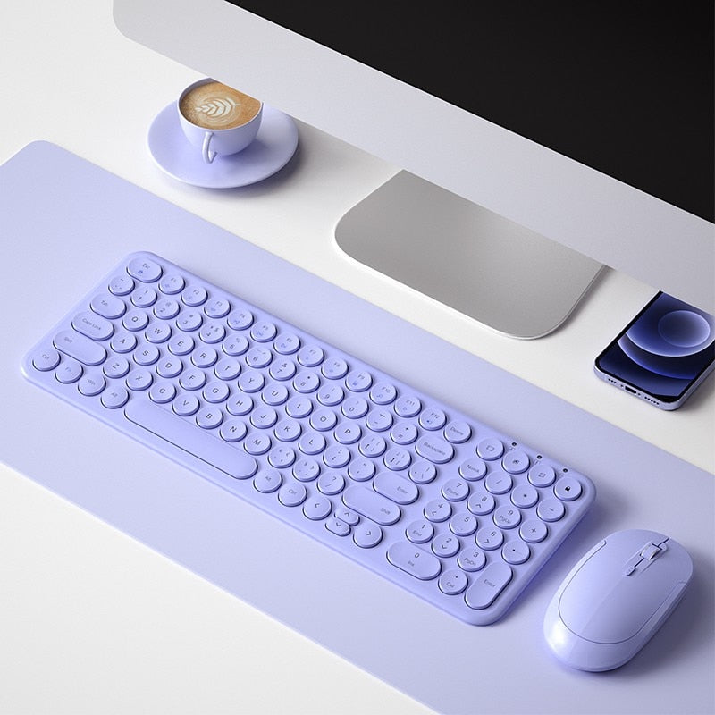 Wireless Chargeable Keyboard Mouse