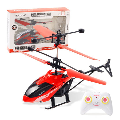 Two-Channel Suspension RC Helicopter