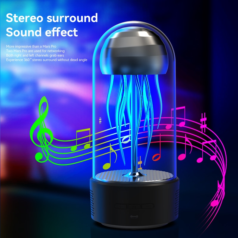 Mechanical Jellyfish Bluetooth Speaker