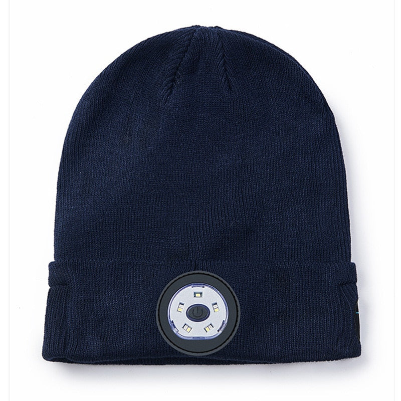 Bluetooth Beanie Hat with Light